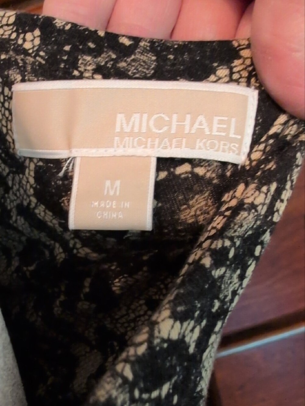 Michael Kors One-Shoulder Black Lace overlay Look  Dress With Scruched SideSeams - Picture 2 of 9